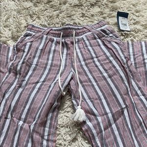 Rewind striped pants